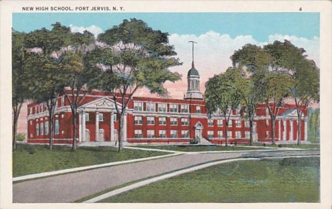 New York Port Jervis New High School