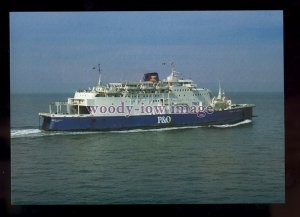 FE3062 - P&O Ferry - Pride of Sandwich , built 1972 - postcard