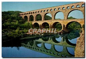 Postcard Modern Provence Pont Du Gard