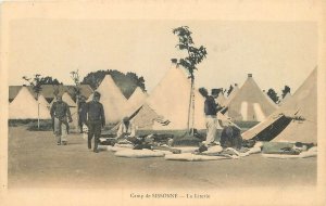 Postcard C-1910 French Military Algeria Camp Sissone 22-14187