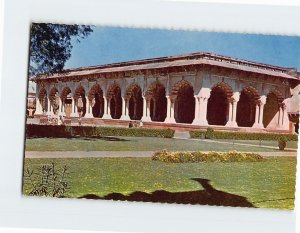 Postcard Diwan-i-Aam (Inside Fort), Agra, India