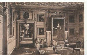 Warwickshire Postcard - Gilt drawing Room - Warwick Castle - Ref ZZ5391