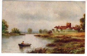 Forefathers Home, Russell, Fine Art Series, Fishing