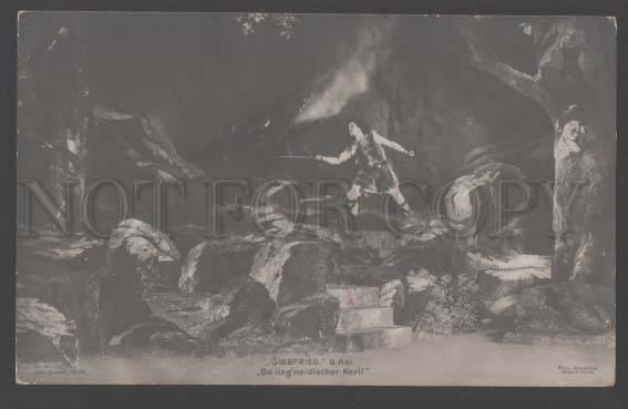 110154 SIEGFRIED Singer WAGNER OPERA Star Vintage PHOTO 1906