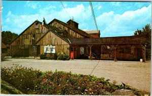 Postcard THEATER SCENE Lee Massachusetts MA AO5732