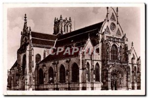 Postcard Old Brou Church Bourg