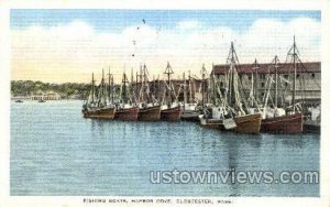 Fishing Boats, Harbor Cove - Gloucester, Massachusetts MA  