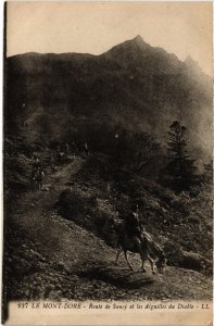 CPA Le Mont Dore Route de Sancy FRANCE (1288666)