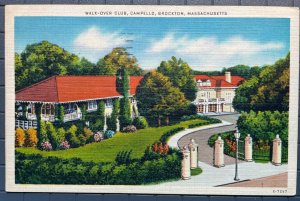 Vintage Postcard 1930-1945 Walk-Over Club, Campello, Massachusetts (MA)