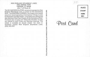 M.V. Eastern Clipper New England Steamboat Lines Haddam CT 