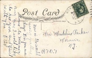 Thanksgiving - Kids Gather Chestnuts c1915 Whitney Postcard