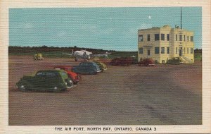 Postcard Airport North Bay Ontario Canada