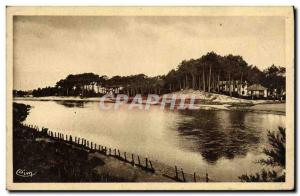 Old Postcard Capbreton Hossegor La Plage du Bouret