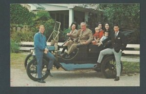 Post Card Lyndon B Johnson & His Model T Ford Same Type His Father Owned