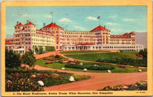 USA The Mount Washington Bretton Woods White Mountains New Hampshire Linen C027