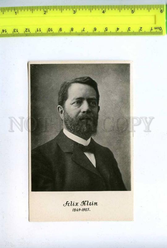 198513 Felix KLEIN German mathematician Vintage Photo 1934