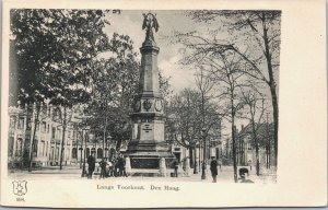 Netherlands The Hague Den Haag Lange Voorhout Vintage Postcard 04.14