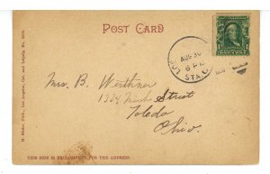 CA - Los Angeles. Central Park, A Shady Walk