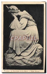 Postcard Old Pilgrimage of Our Lady of La Salette Virgin crying