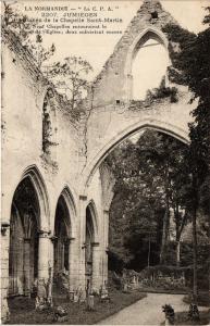 CPA JUMIEGES-Ruines de la Chapelle St-MARTIN (269817)