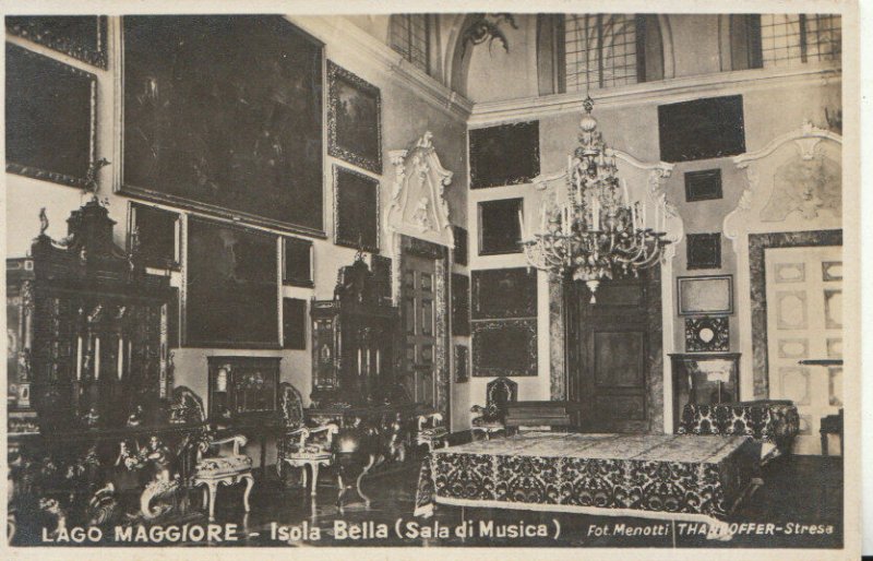 Italy Postcard - Lago Maggiore - Isola Bella - [Sala Di Musica] - Ref 19669A