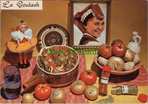 Food & Drink Postcard - Recipes - La Goulash  RR14263