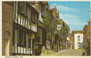 Sussex Postcard - Mermaid Street - Rye - Ref TZ7563