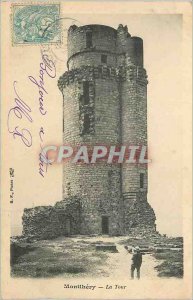 Postcard Old Montlhery Tower (map 1900)