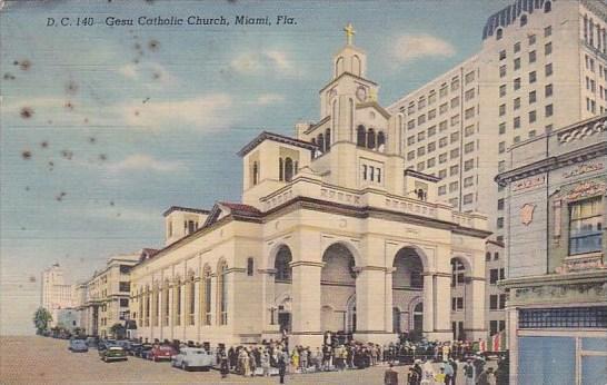 Gesu Catholic Church Miami Florida 1944