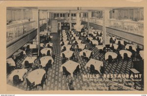 CLEVELAND , Ohio , 1910-30s ; Mills Restaurant