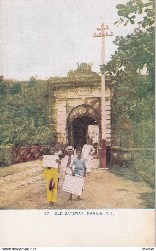 Old Gateway, Manila, 1900-10s