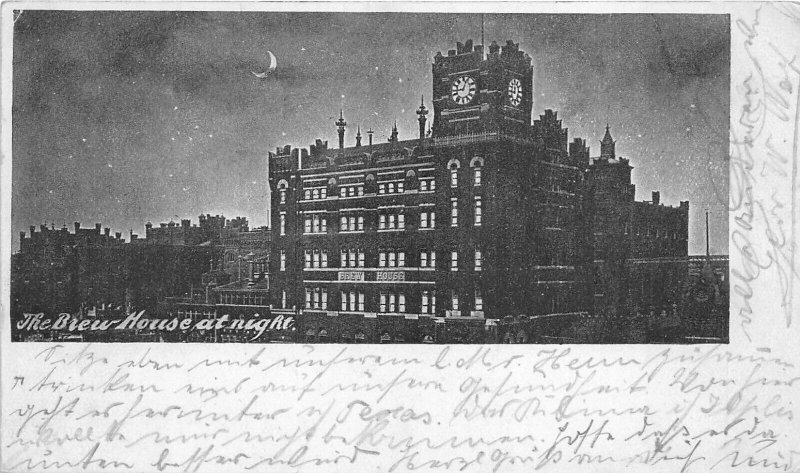 St. Louis Missouri 1902 PMC Private Mailing Postcard Anheuser Busch Brewing BEER