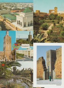 RABAT MOROCCO MAROC 61 Modern Africa Postcards mostly 1960-1990 period (L5101)