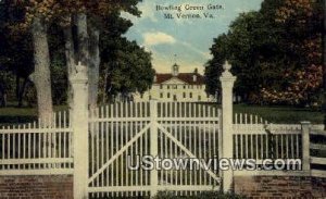 Bowling Green Gate - Mount Vernon, Virginia