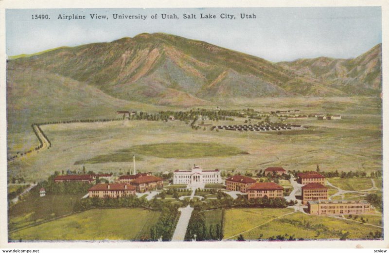 SALT LAKE CITY , Utah , 1910s ; University of Utah