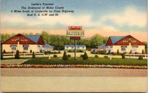 Postcard KY Louisville - Leslie's Travetel