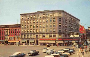Woolworth Store Cars Watertown New York 1959 postcard