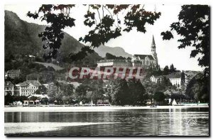 CARTE Postal Annecy Old Monastery of the Visitation and the Lake