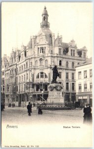 M-51542 Statue David Teniers Antwerp Belgium