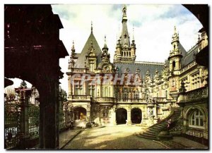 Modern Postcard The Benedictine in Fecamp View of the courtyard D & # 39Honneur