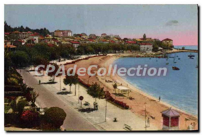 Postcard Old Sainte Maxime Sea General view to the Port