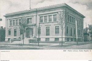 CEDAR RAPIDS, Iowa, 1901-07; Public Library