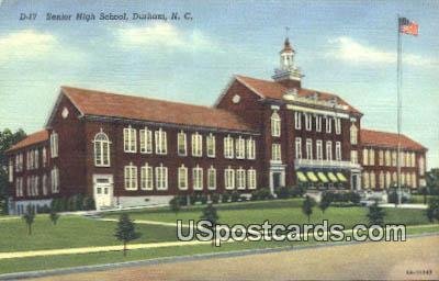 Senior High School in Durham, North Carolina