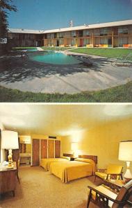 Oakley Kansas Golden Plains Motel Multiview Vintage Postcard K56951