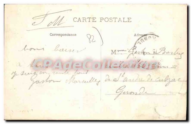 Old Postcard Montauban Panoramic