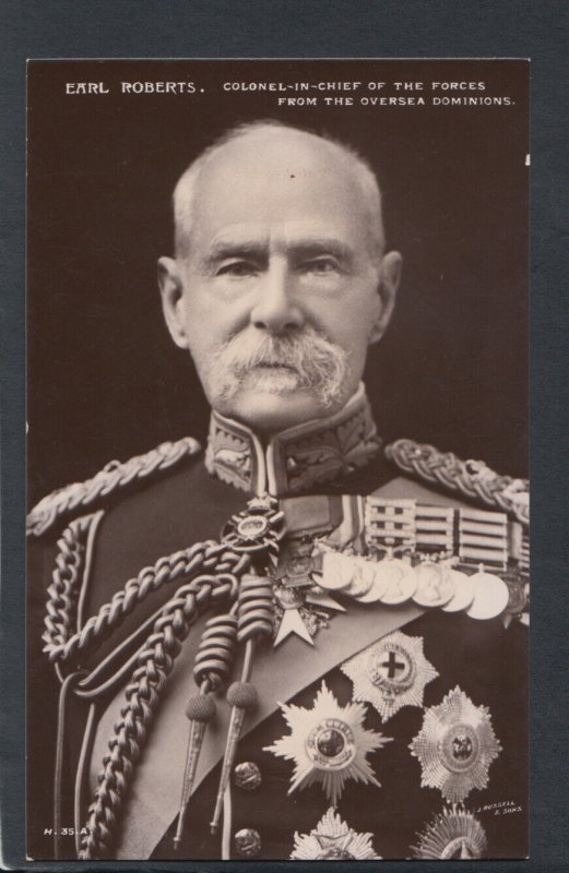 Military Postcard - Earl Roberts, Colonel-In-Chief of The Forces  RS19402