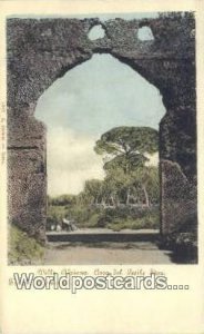 Villa Adriana, Arco del Pecile Stoa Tivoli, Italy Unused 
