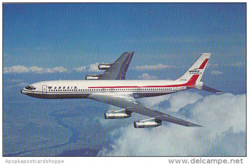 Canada Wardair Boeing 707-320C Jet