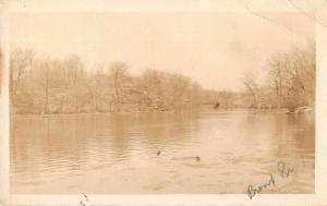 Browns River Scenic View Real Photo Antique Postcard J55255