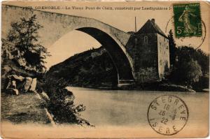 CPA CLAIX - GRENOBLE - Le Vieux Pont de CLAIX (635951)